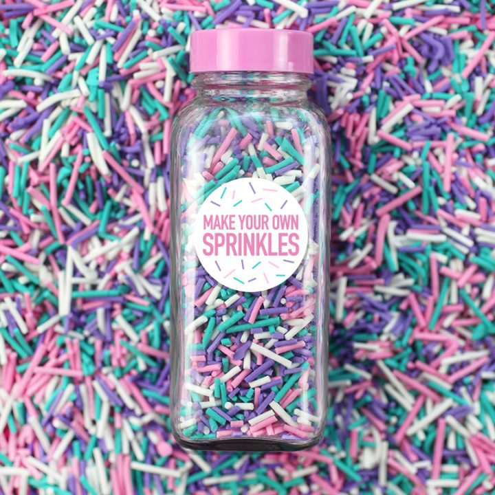 Make your own sprinkles! - Bakerella